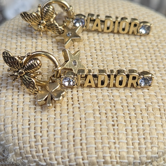 Gold and Silver J'ADIOR Necklace, Bracelet And Earrings - Picture 4 of 5